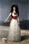 Francisco de Goya Duchess of Alba-The White Duchess oil painting